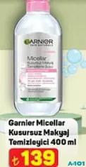 GARNİER MİCELLAR KUSURSUZ MAKYAJ TEMİZLEYİCİ 400 ML